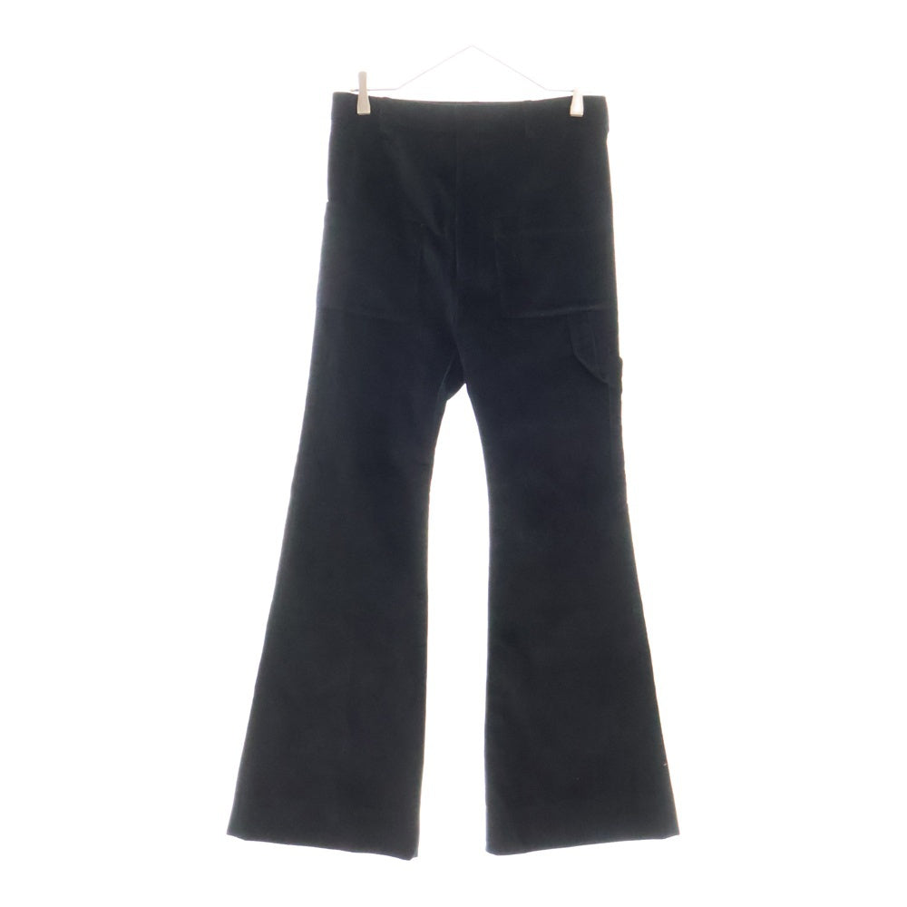 VETEMENTS(ヴェトモン) 17AW Velvet Trousers WF17PA8 ベルベット トラウザー パンツ ブラック レディース