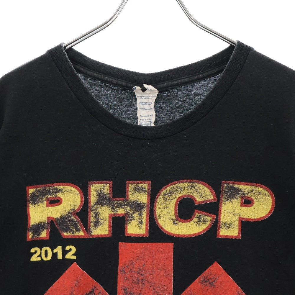 VINTAGE(ヴィンテージ) 10s RED HOT CHILI PEPPERS RHCP レッドホットペッパー 両面プリント Tシャツ 半袖カットソー ブラック