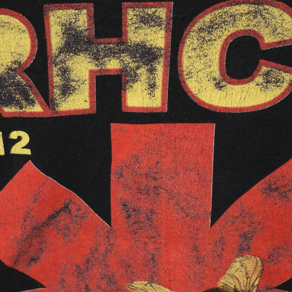VINTAGE(ヴィンテージ) 10s RED HOT CHILI PEPPERS RHCP レッドホットペッパー 両面プリント Tシャツ 半袖カットソー ブラック