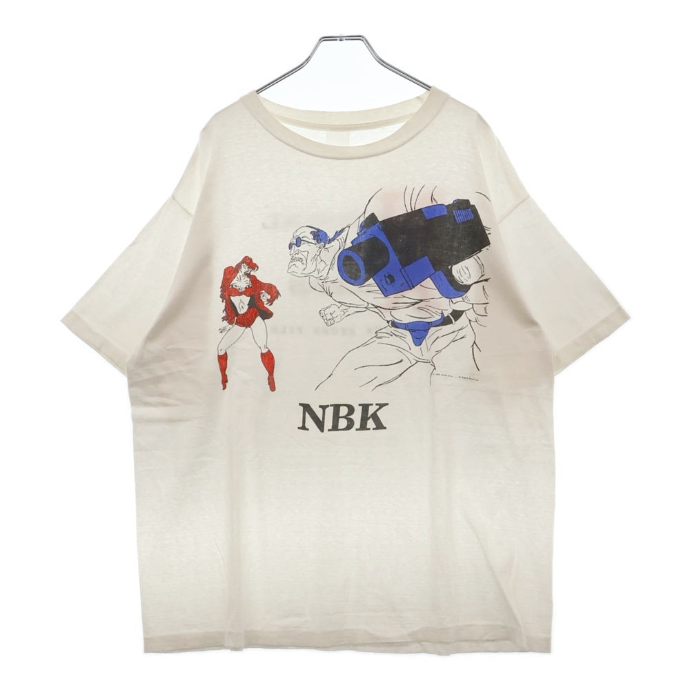 VINTAGE(ヴィンテージ) 90s Natural Born Killers Movie Promo ナチュラルボーンキラーズ 両面プリント Tシャツ 半袖カットソー ホワイト
