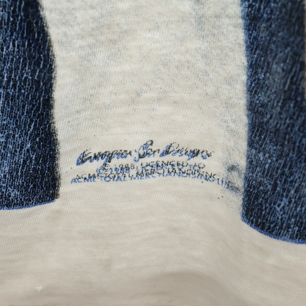 VINTAGE(ヴィンテージ) 80s The Blues Brothers MOVIE TEE ブルース ブラザーズ フロントプリント Tシャツ 半袖カットソー ホワイト