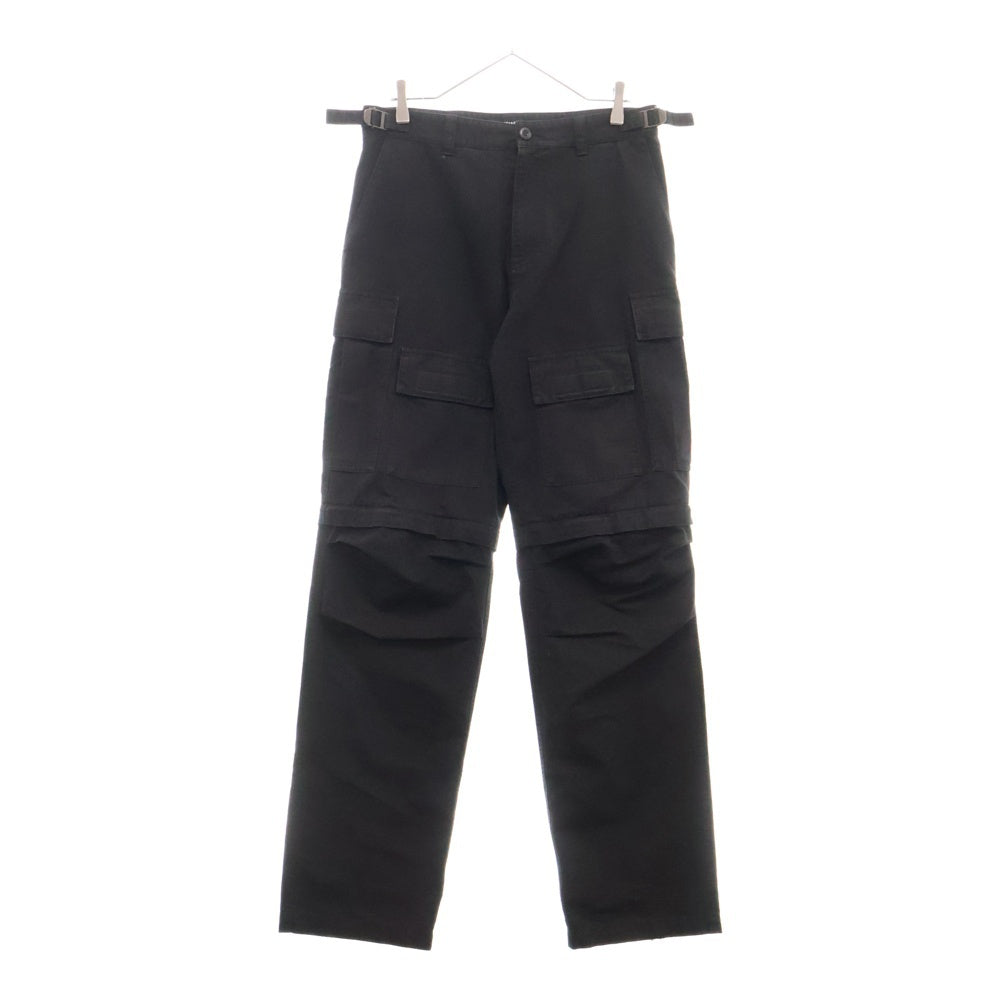 BALENCIAGA(バレンシアガ) 22AW マルチポケットカーゴロングパンツ ブラック 699613 TKP27