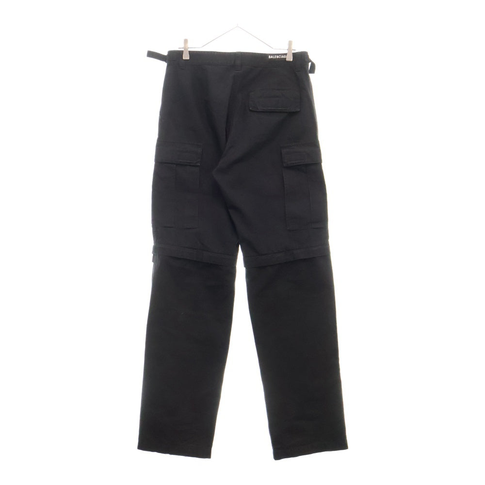 BALENCIAGA(バレンシアガ) 22AW マルチポケットカーゴロングパンツ ブラック 699613 TKP27