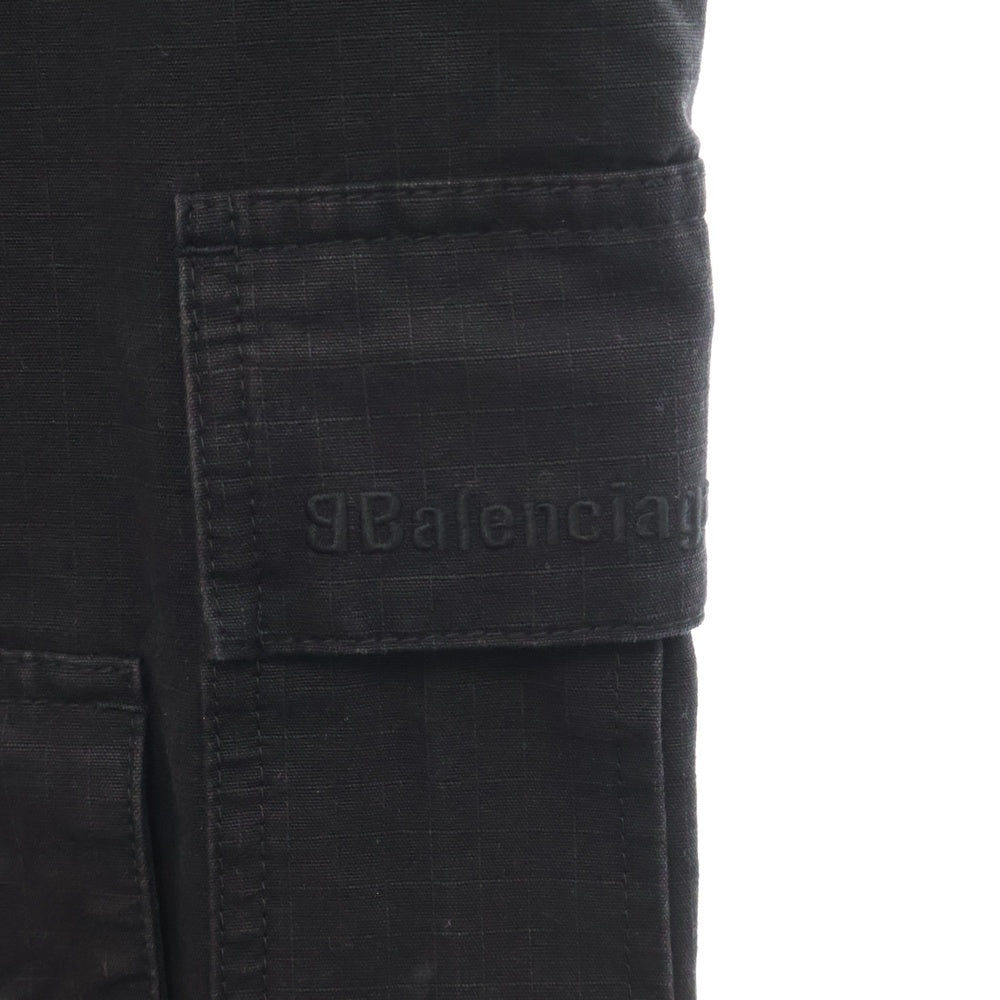 BALENCIAGA(バレンシアガ) 22AW マルチポケットカーゴロングパンツ ブラック 699613 TKP27