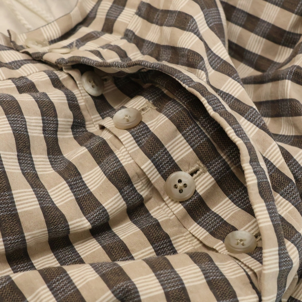 Marvine Pontiak shirt makers(マーヴィンポンティアックシャツメイカーズ) Pajama Pants CHECK パジャマパンツ MPSM-1903P ベージュ