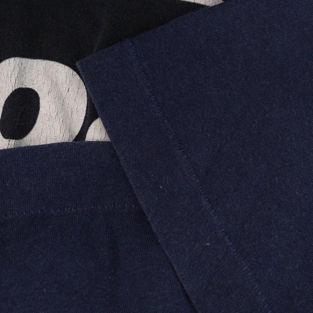 VINTAGE(ヴィンテージ) 90S OASIS SHAKERMAKER BRITPOP TOUR CONCERT TEE オアシス フロントプリント半袖Tシャツ カットソー ネイビー