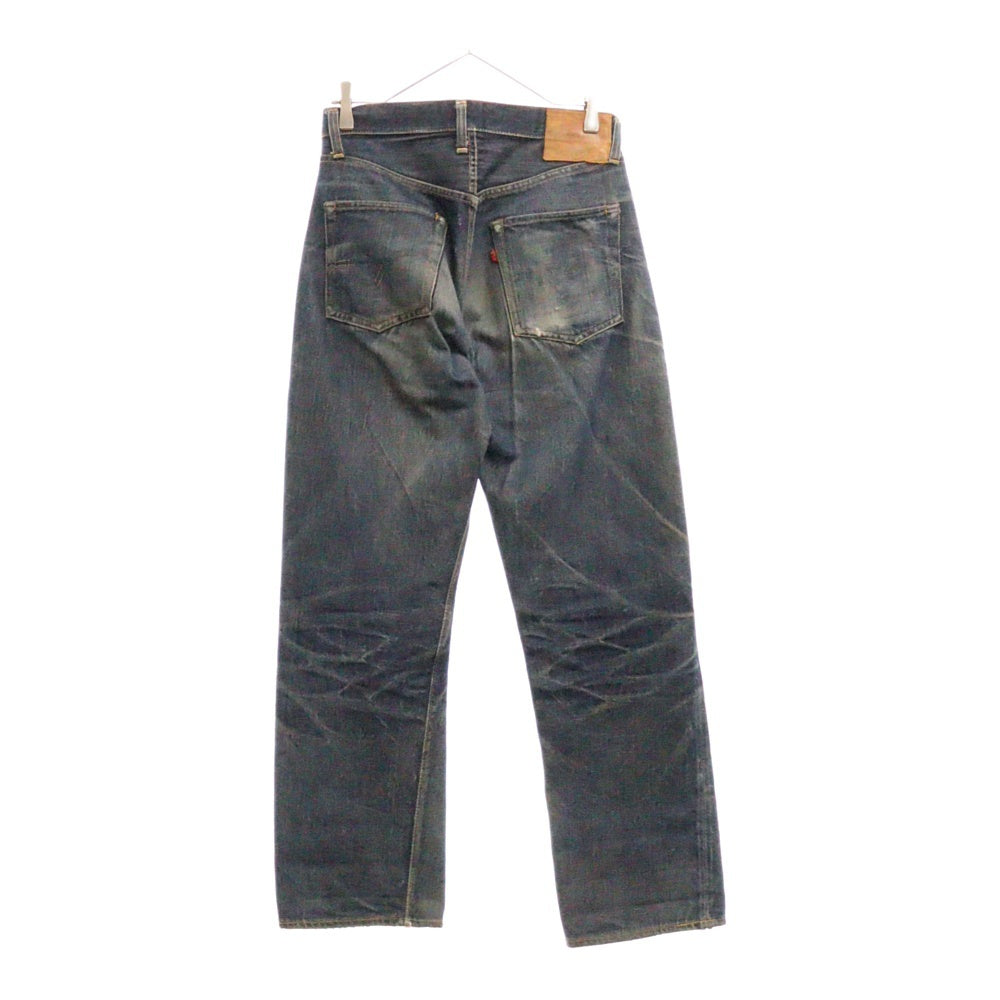 Levi's(リーバイス) 50s VINTAGE 501XX BIG E 両面タブ センターオフセット 革パッチ ボタンフライデニムパンツ インディゴ