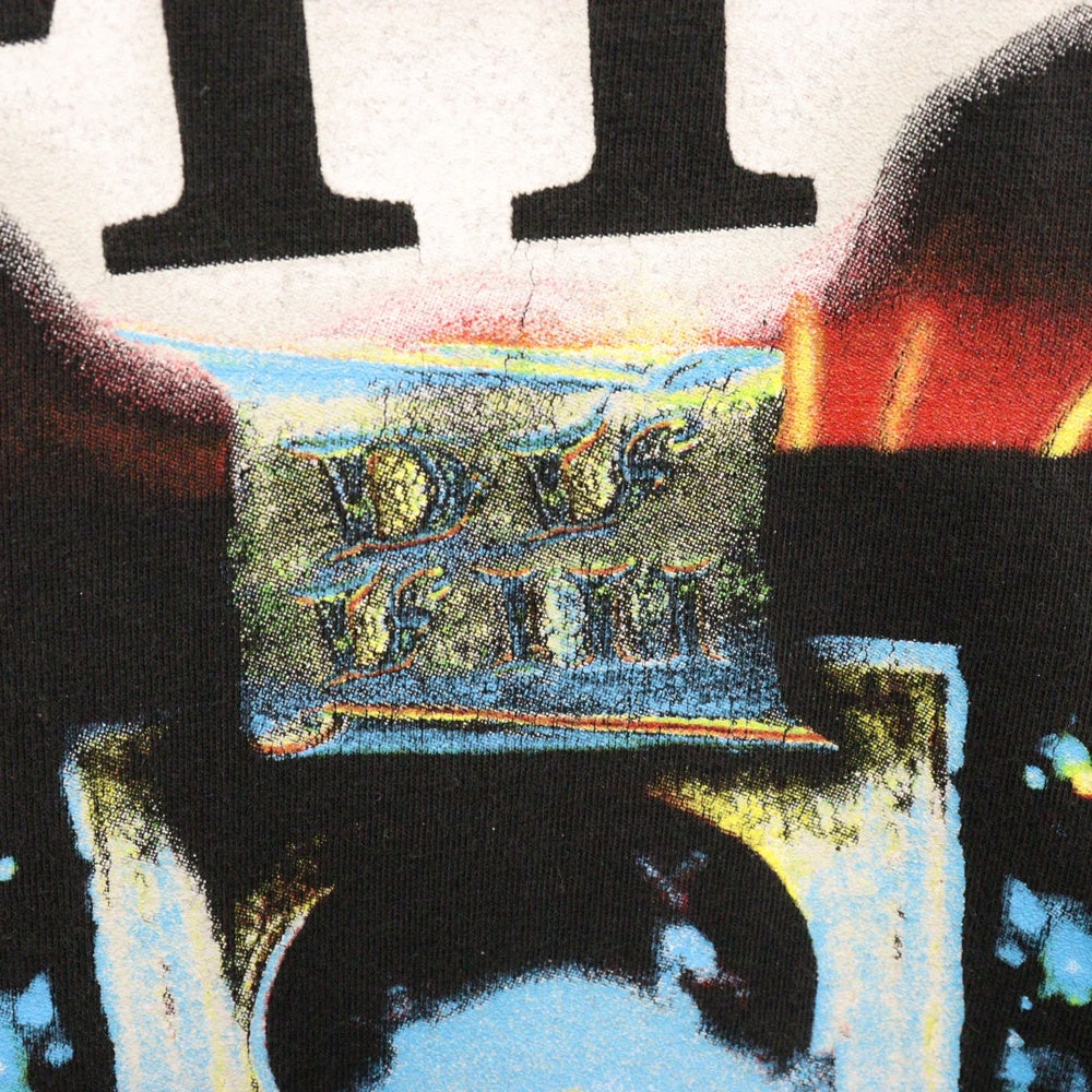 VINTAGE(ヴィンテージ) 90s JESUS L/S ジーザス マリア 両面プリント Tシャツ 長袖カットソー ブラック