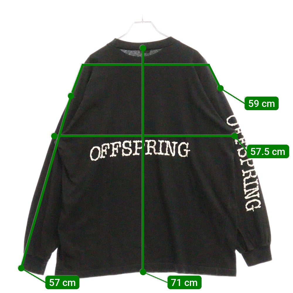 VINTAGE(ヴィンテージ) 90s OFFSPRING SMASH L/S オフスプリング スマッシュ ロンT 長袖カットソー ブラック