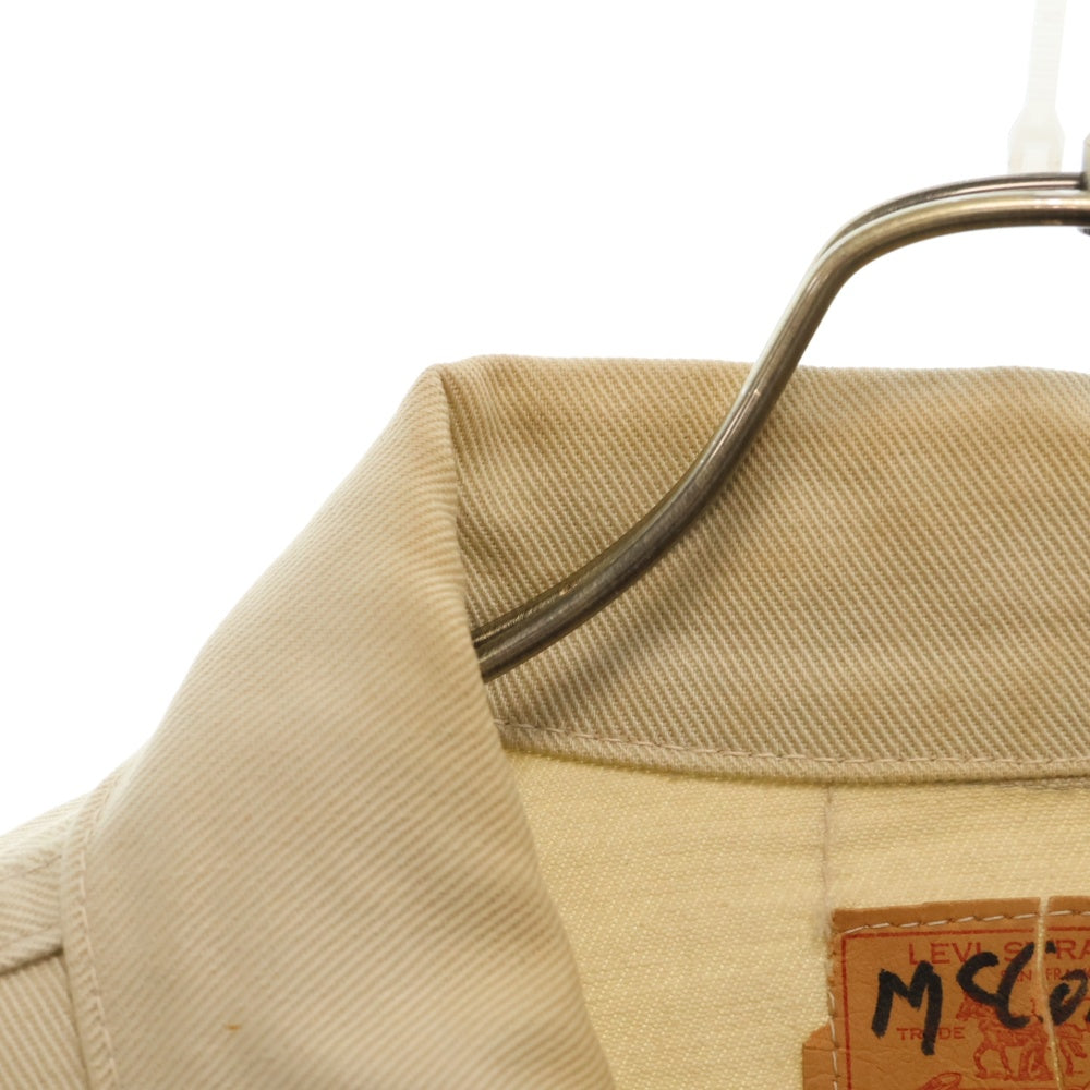 Levi's(リーバイス) 60s VINTAGE 70518-1022 コットンツイルジャケット カツラギジャケット ホワイト