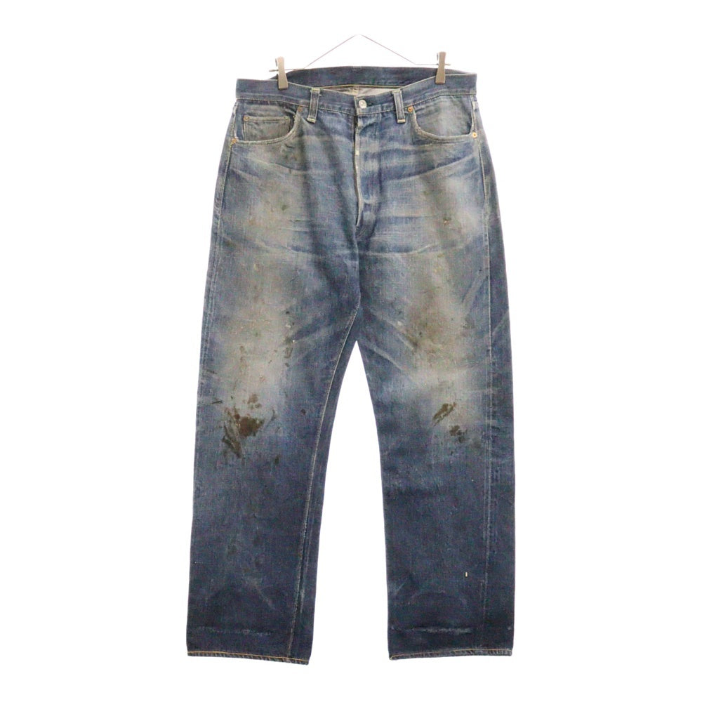Levi's(リーバイス) 40s VINTAGE 501XX 47MODEL BIG E 革パッチ 片面タブ ボタンフライデニムパンツ インディゴ