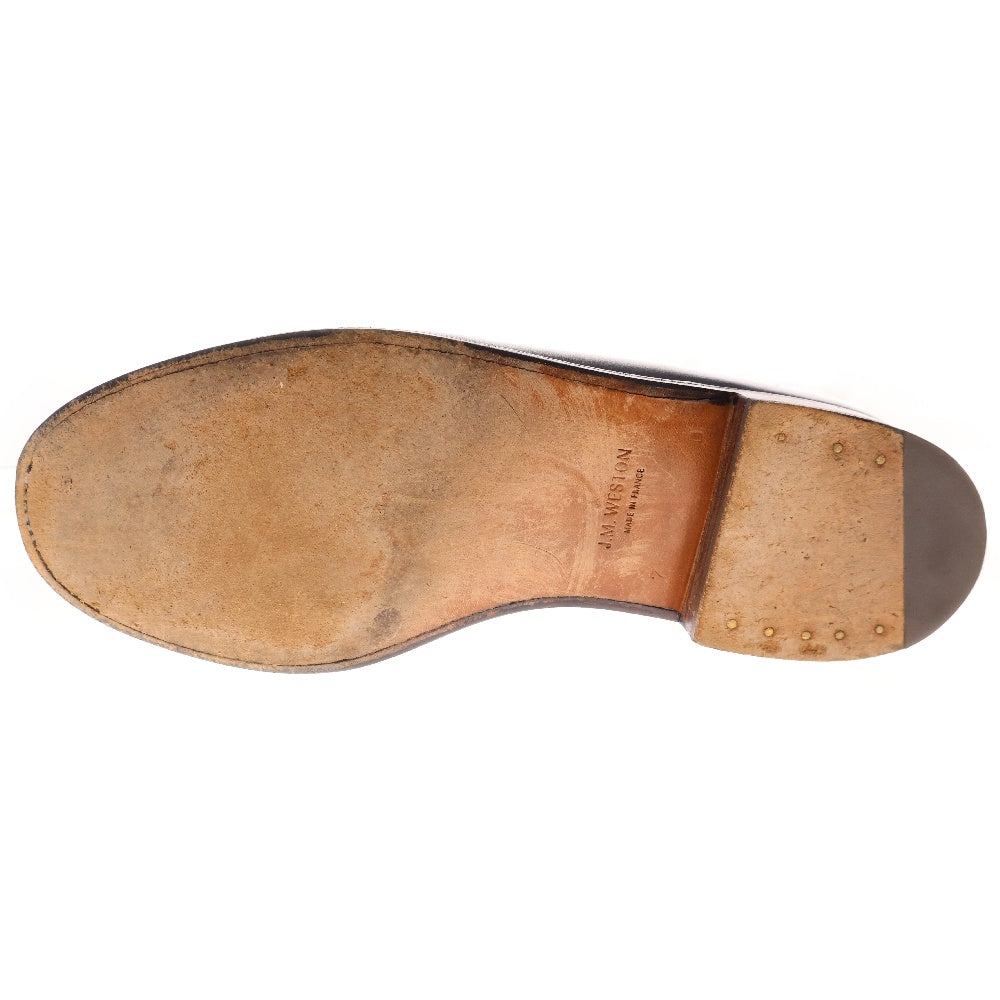 J.M.WESTON(ジェイエムウエストン) SIGNATURE LOAFER シグネチャーローファー コインローファー シューズ ネイビー 41-165-180-10
