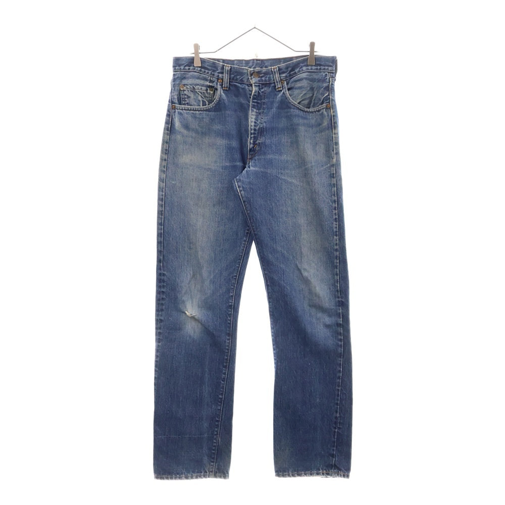 Levi's(リーバイス) 70s VINTAGE 505 BIG E ボタン裏刻印8 42TALON ジップ デニム パンツ インディゴ