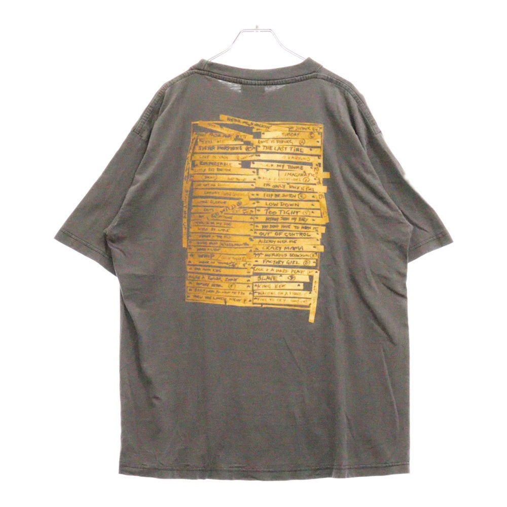 VINTAGE(ヴィンテージ) 90s THE ROLLING STONES 1997 GOLD TONGUE BLUE THUNDER ローリング・ストーンズ 1997 ゴールド・タン ブルー・サンダー