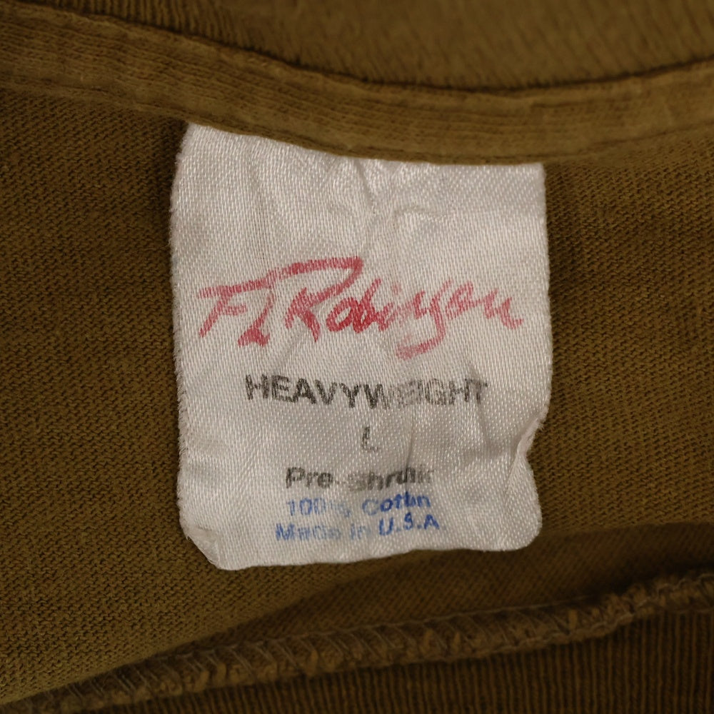 VINTAGE(ヴィンテージ) 90s ディズニー スマッシング ポテト ミスター ポテトヘッド フロントプリント Tシャツ 半袖カットソー ブラウン