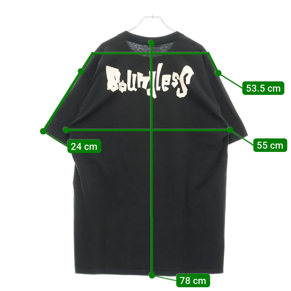 VINTAGE(ヴィンテージ) 90s PEARL JAM BOUNDLESS NICEMAN パールジャム 両面プリント Tシャツ 半袖カットソー ブラック