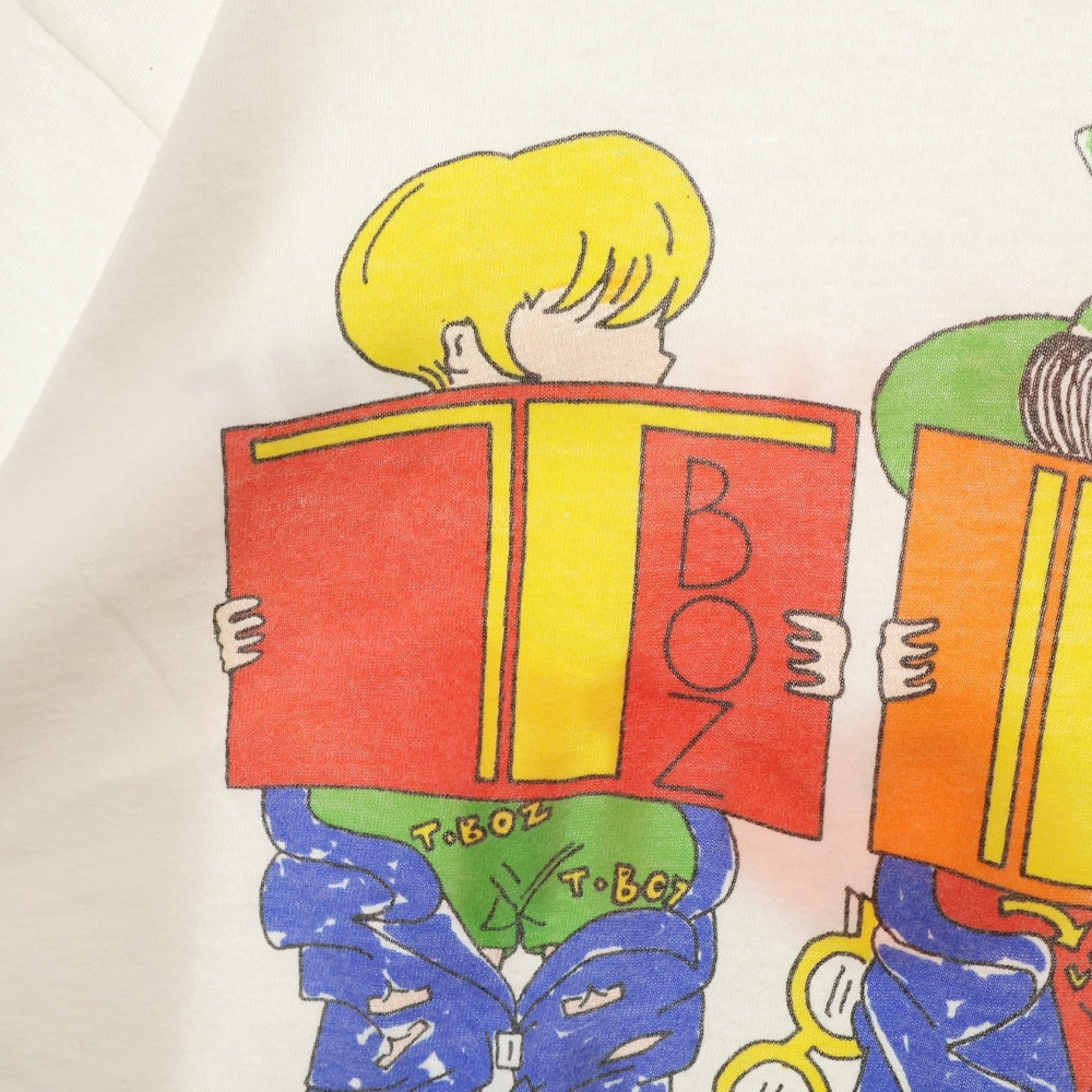 VINTAGE(ヴィンテージ) 90s TLC T-BOZ LEFT EYE CHILLI ティーシーエル フロントプリント Tシャツ 半袖カットソー ホワイト