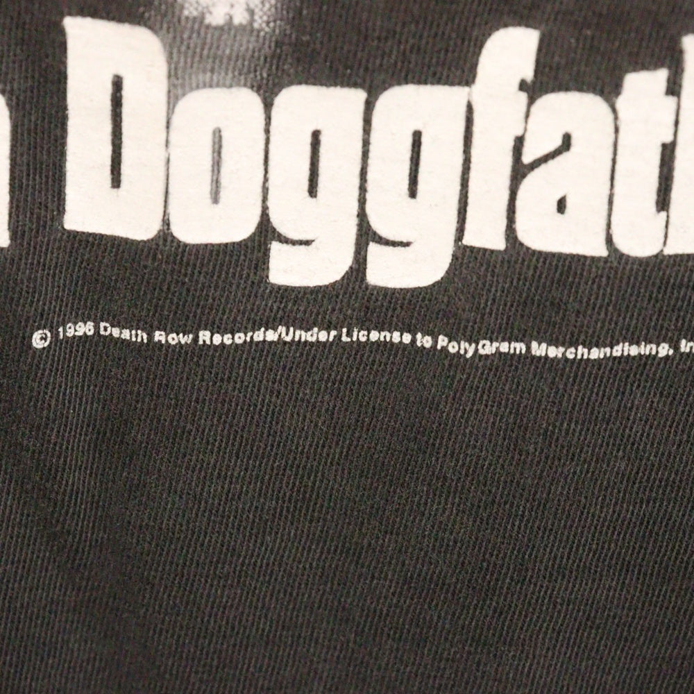 VINTAGE(ヴィンテージ) 90s SNOOP DOGGY DOGG THE DOGGFATHER スヌープドッグ Tシャツ 半袖カットソー ブラック