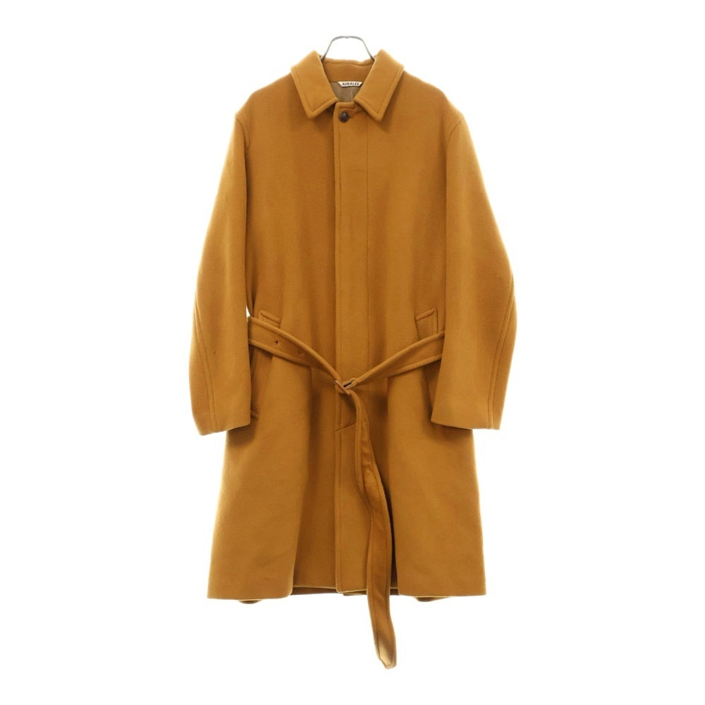 AURALEE(オーラリー) 17AW Beaver Melton Soutien Collar Coat ビーバー メルトン ステンカラー コート アウター キャメル A7AC02BM
