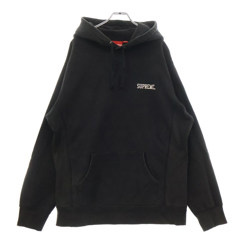 SUPREME(シュプリーム) 12AW Last Supper Pullover 最後の晩餐 プリント プルオーバーパーカー ブラック