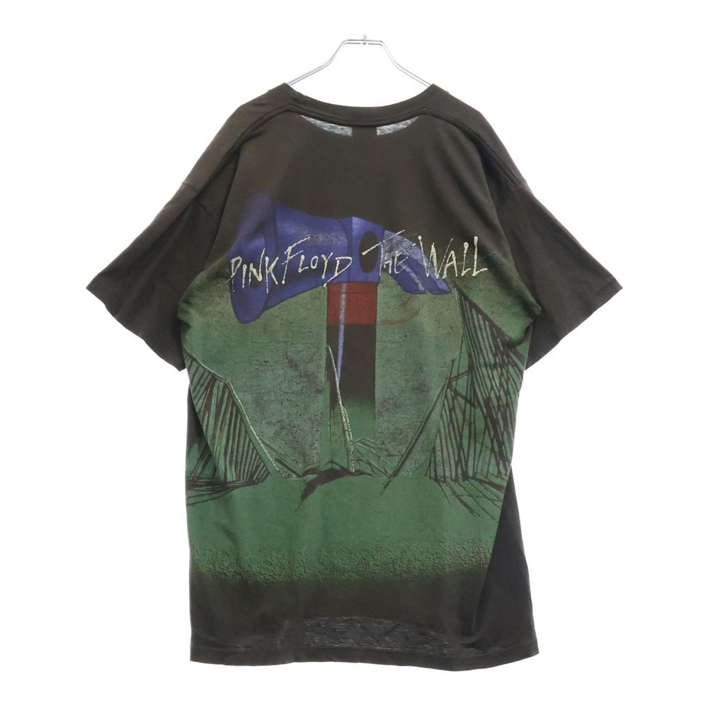 VINTAGE(ヴィンテージ) 90S ピンクフロイド ザウォール ウィンターランドボディ プリントTシャツ 半袖カットソー ブラック