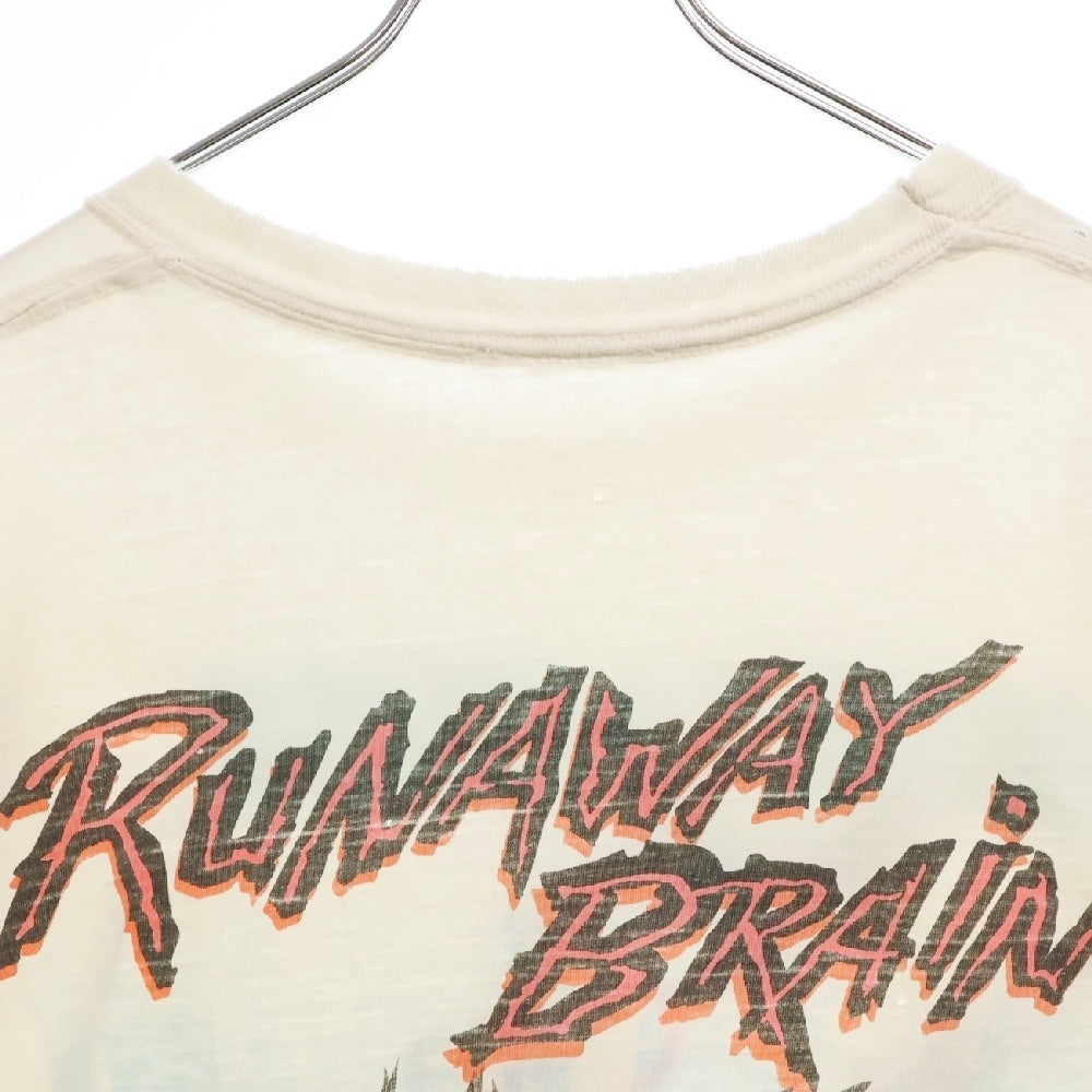 VINTAGE(ヴィンテージ) 90s Mickey Mouse Runaway Brain ランナウェイブレイン 両面プリント 半袖Tシャツ