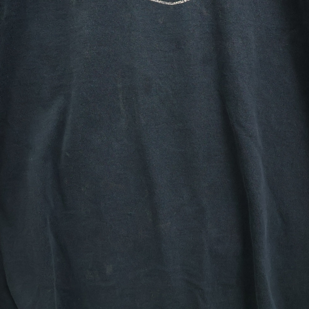 VINTAGE(ヴィンテージ) 90S Harley Davidson LOGO CENTRAL TWIN LS フレイム プリント ロングスリーブ 長袖Tシャツ ブラック