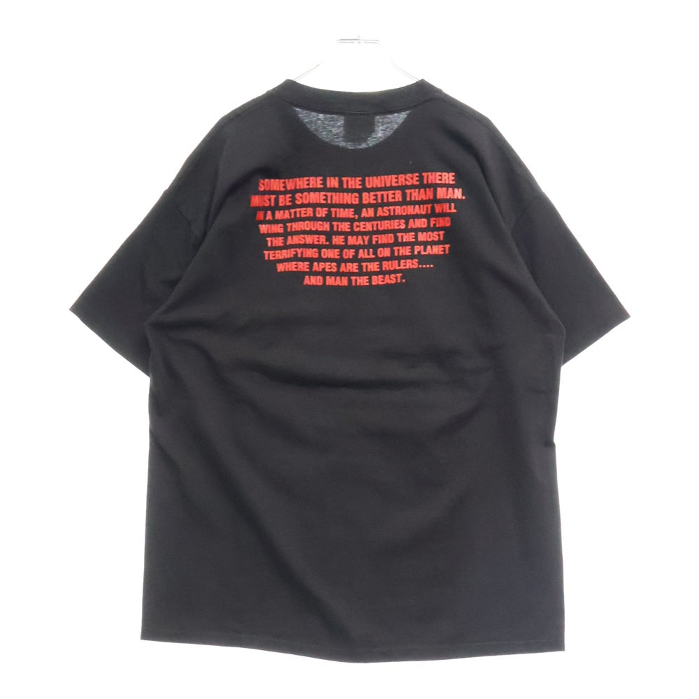 VINTAGE(ヴィンテージ) 90s PLANET OF THE APES MOVIE TEE 猿の惑星 Tシャツ 半袖カットソー ブラック