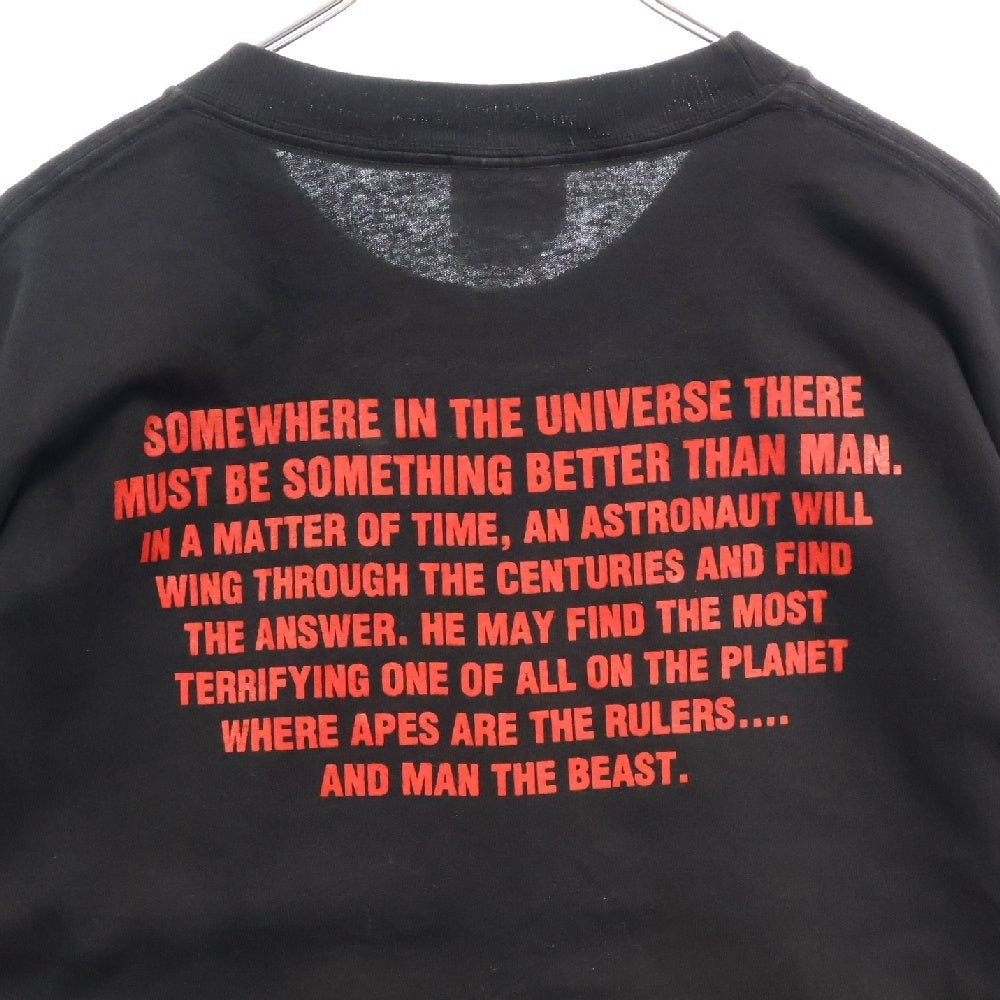 VINTAGE(ヴィンテージ) 90s PLANET OF THE APES MOVIE TEE 猿の惑星 Tシャツ 半袖カットソー ブラック