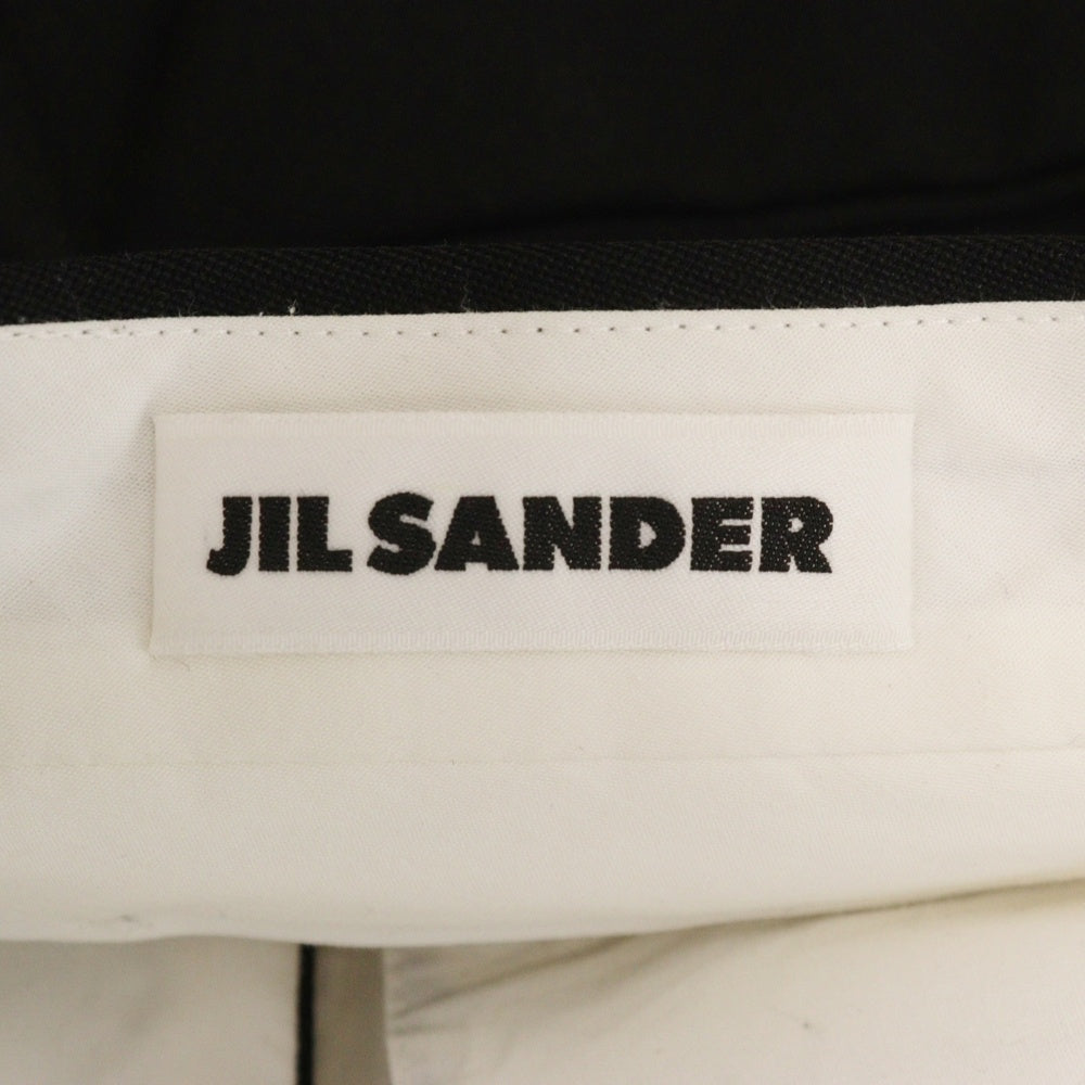 JIL SANDER(ジルサンダー) Wool And Silk Tailored Suit J23FT0003 JTN079 シルクテーラード/スラックス セットアップ ブラック