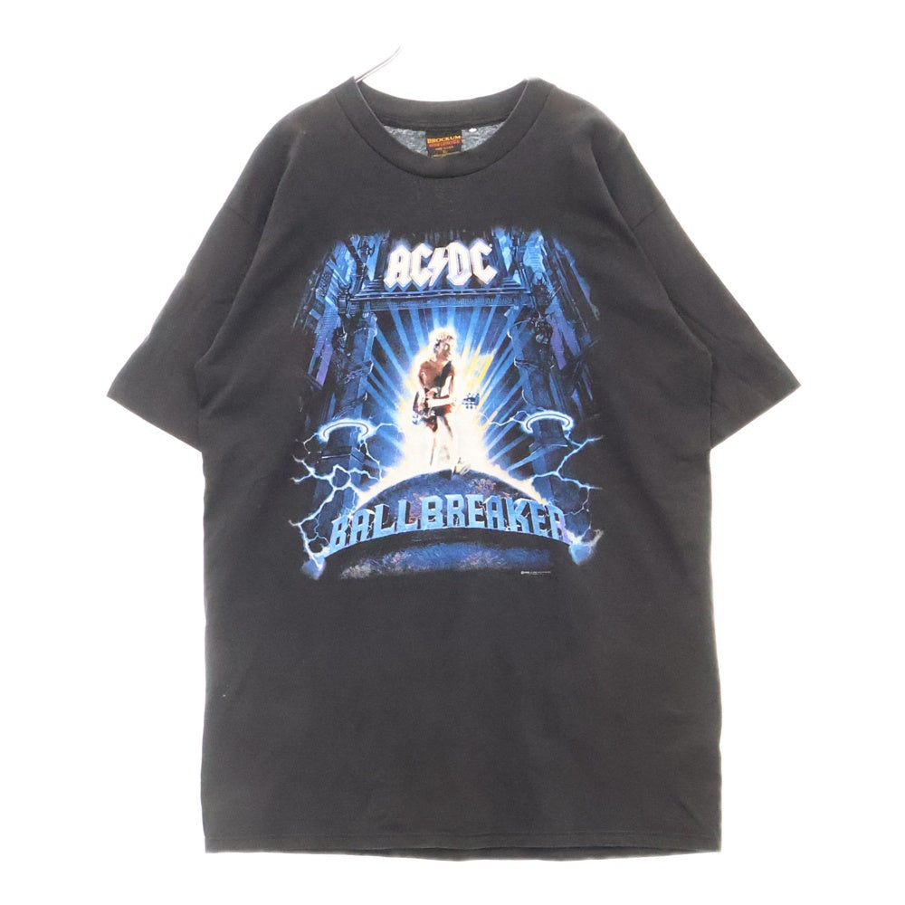 VINTAGE(ヴィンテージ) 90s AC/DC BALLBREAKER エーシーディーシー ボールブレーカー Tシャツ 半袖カットソー ブラック