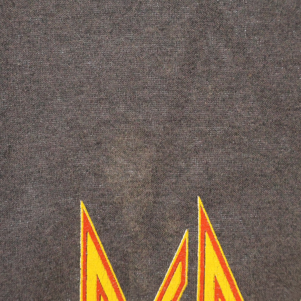 VINTAGE(ヴィンテージ) 80s DEF LEPPARD 1987-88 デフパレード Tシャツ 半袖カットソー ブラック