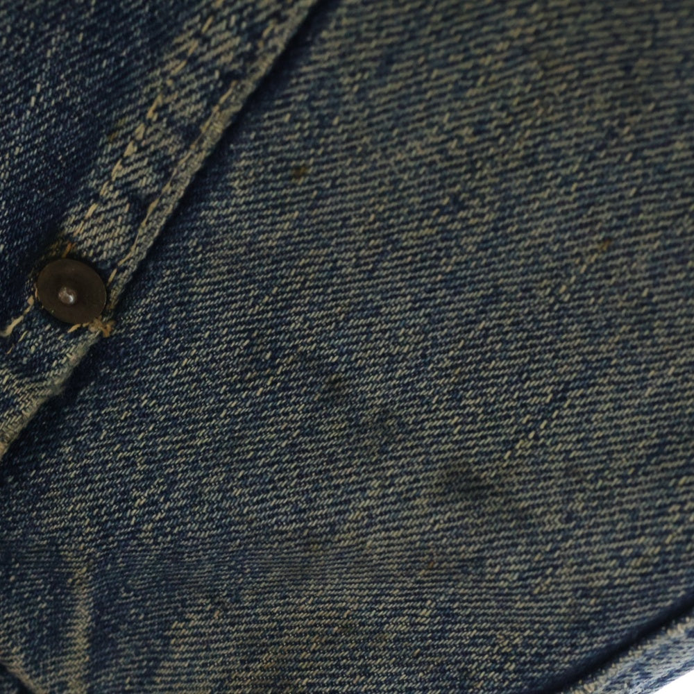 Levi's(リーバイス) 50s VINTAGE 507XX 2nd 紙パッチ ボタン裏刻印17刻印 セカンド デニム ジャケット インディゴ