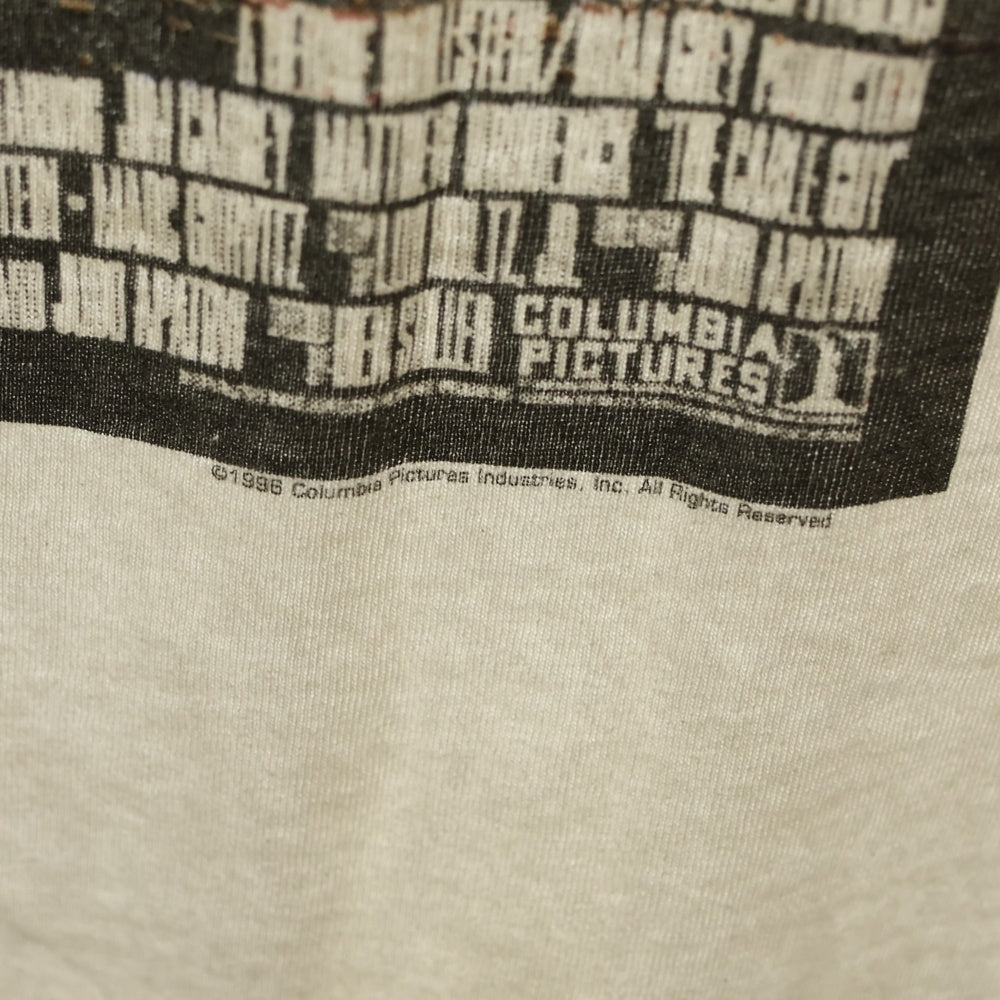 VINTAGE(ヴィンテージ) 90S The Cable Guy Jim Carey Get Wired 1996 Film Promo ジムキャリー 両面プリント 半袖Tシャツ ホワイト