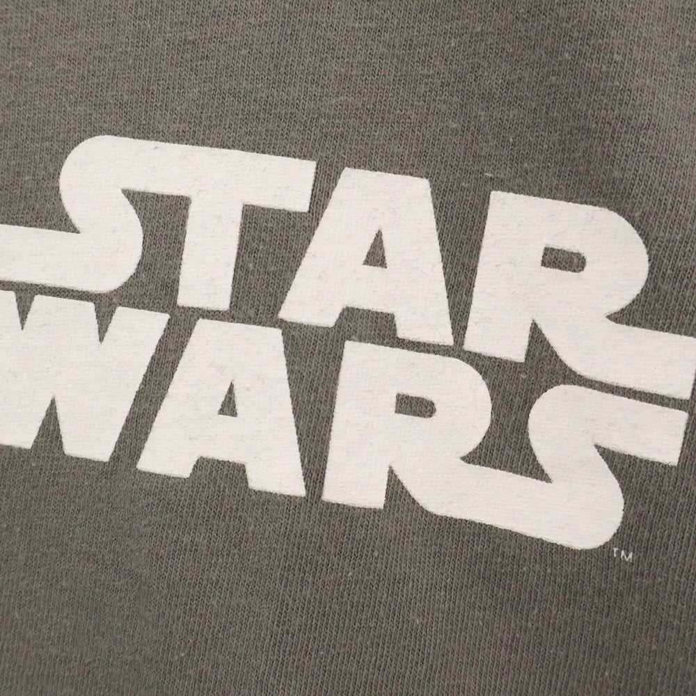 VINTAGE(ヴィンテージ) 90S Star Wars Han Solo スターウォーズ 凍結ハンソロ 両面プリント 半袖Tシャツ グレー
