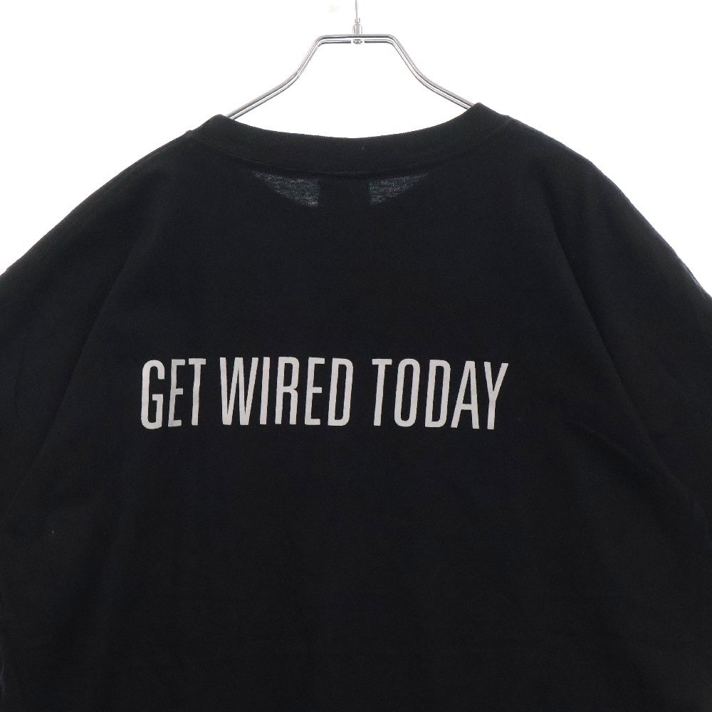 VINTAGE(ヴィンテージ) 90S The Cable Guy Jim Carey GET WIRED TODAY 1996 ジムキャリー 両面プリント 半袖Tシャツ ブラック