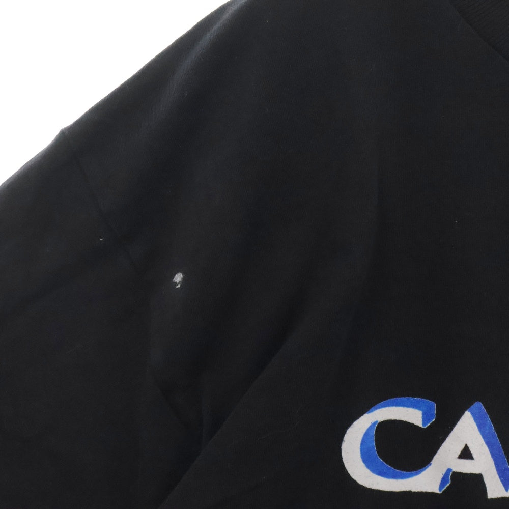 VINTAGE(ヴィンテージ) 90S The Cable Guy Jim Carey GET WIRED TODAY 1996 ジムキャリー 両面プリント 半袖Tシャツ ブラック