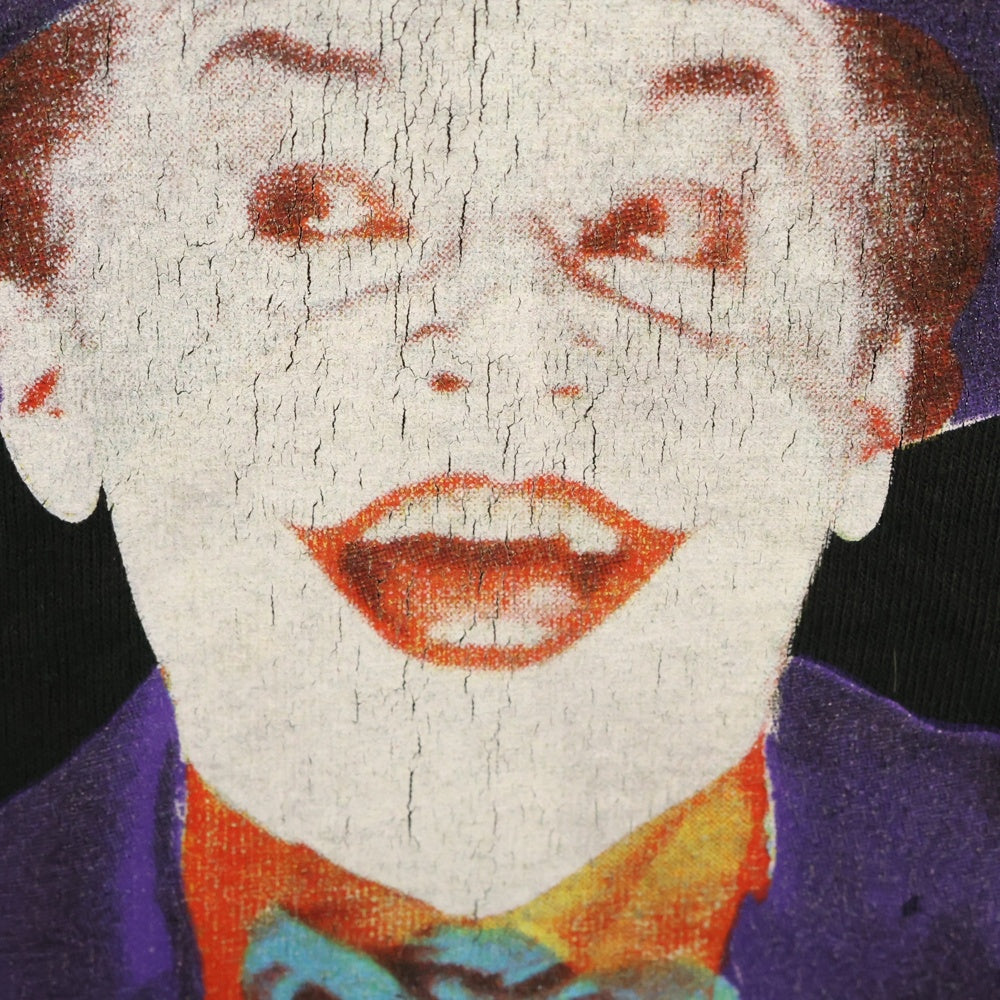 VINTAGE(ヴィンテージ) 90S THE JOKER BATMAN MOVIE PROMO ジョーカー プリント 半袖Tシャツ ブラック