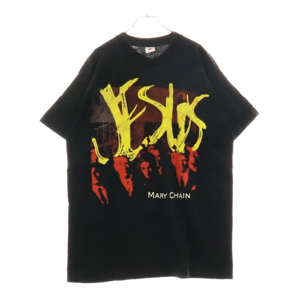 VINTAGE(ヴィンテージ) 90s THE JESUS AND MARY CHAIN ROLLERCOASTER ジーザス&メリーチェイン Tシャツ 半袖カットソー ブラック