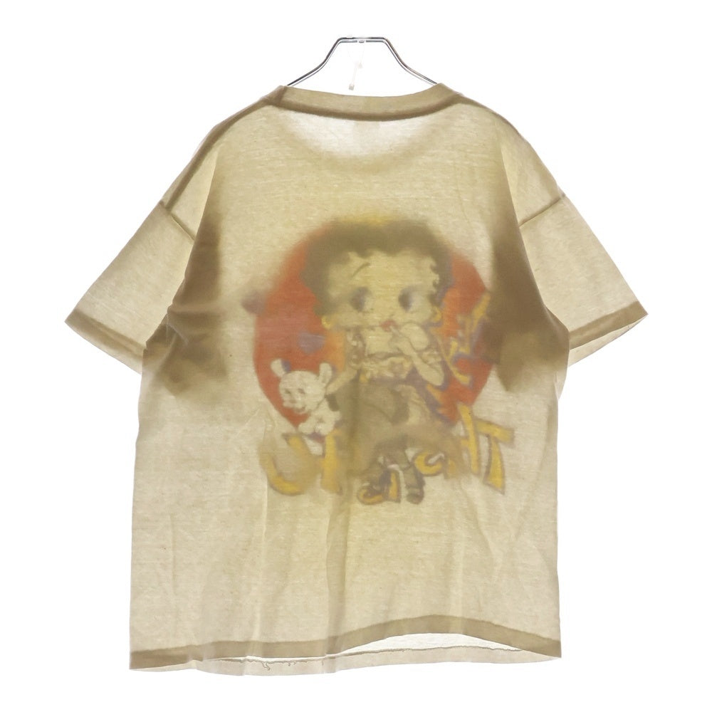 VINTAGE(ヴィンテージ) 90s BETTY BOOP TEE ベティブープ フロントプリント半袖Tシャツ カットソー ホワイト