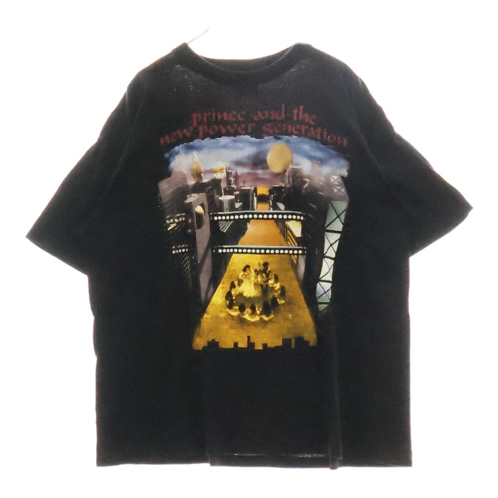 VINTAGE(ヴィンテージ) 90s PRINCE AND THE NEW POWER GENERATION ACT 2 Tシャツ 半袖カットソー ブラック