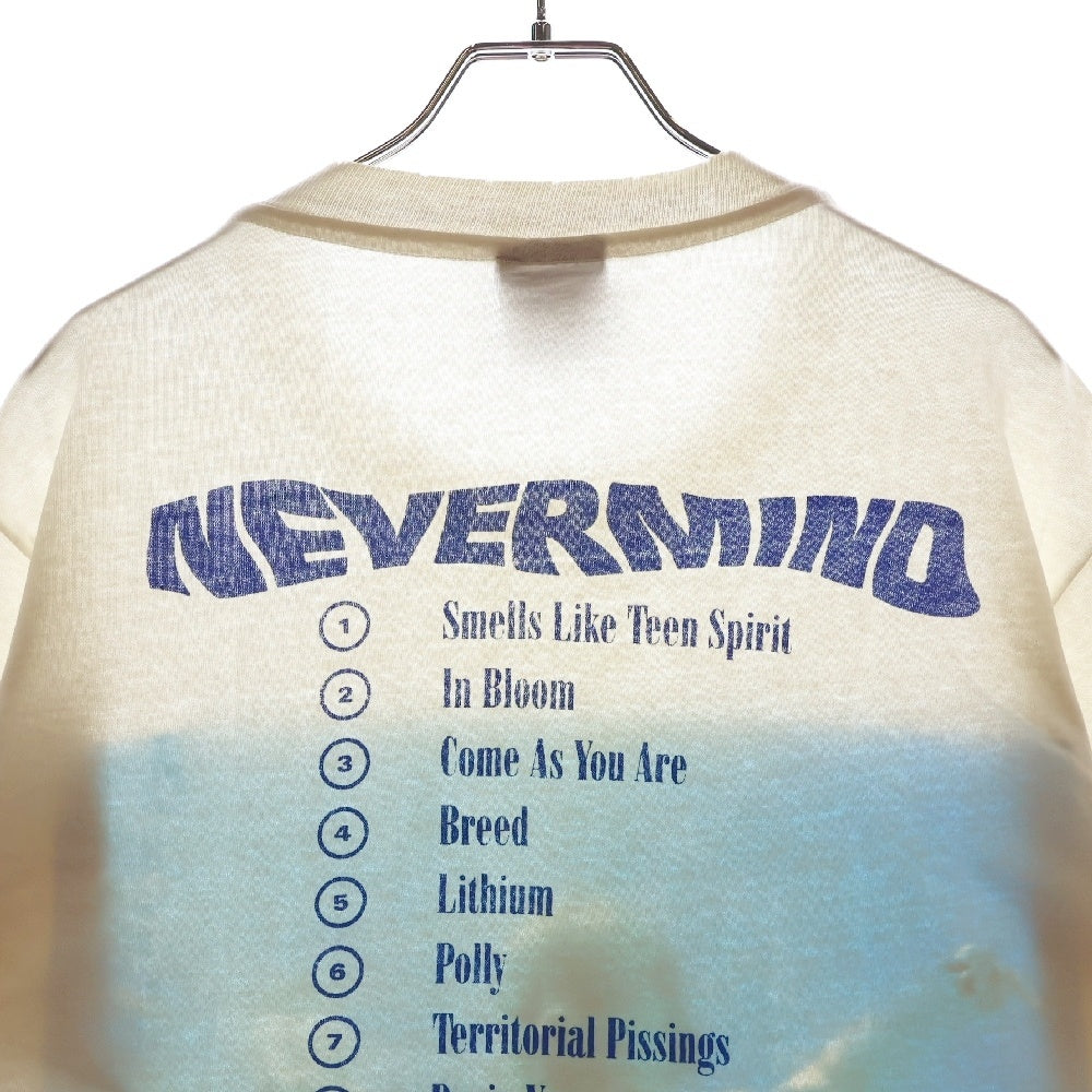 VINTAGE(ヴィンテージ) 90s NIRVANA NEVERMIND ニルヴァーナ ネバーマインド Tシャツ 半袖カットソー ホワイト