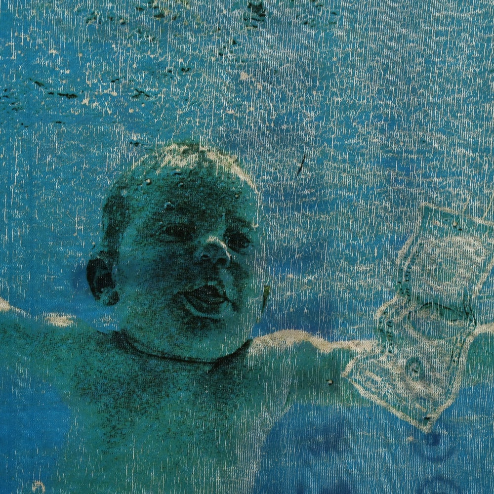 VINTAGE(ヴィンテージ) 90s NIRVANA NEVERMIND ニルヴァーナ ネバーマインド Tシャツ 半袖カットソー ホワイト
