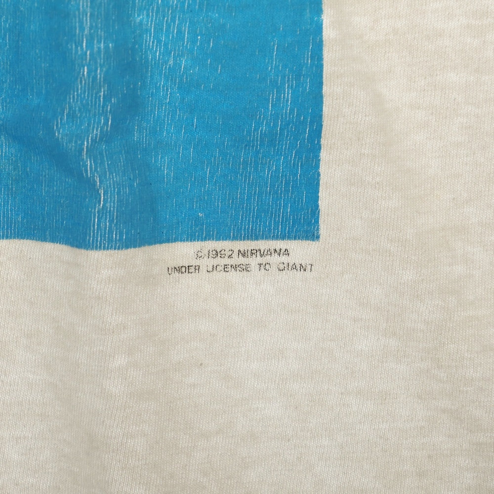VINTAGE(ヴィンテージ) 90s NIRVANA NEVERMIND ニルヴァーナ ネバーマインド Tシャツ 半袖カットソー ホワイト