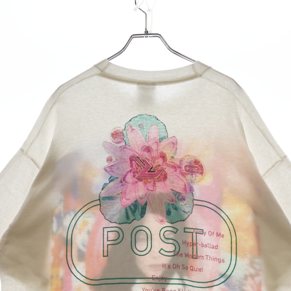 VINTAGE(ヴィンテージ) 90S BJORK 1995 POST TEE ビョーク 両面プリント半袖Tシャツ カットソー ホワイト