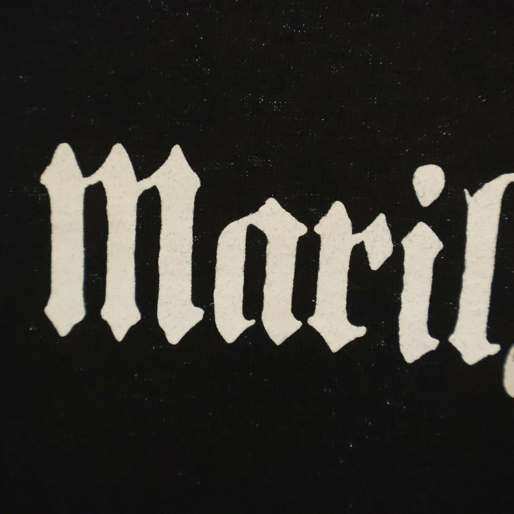 VINTAGE(ヴィンテージ) 90s MARILYN MANSON got violence ? TEE マリリンマンソン 両面プリント半袖Tシャツ カットソー ブラック