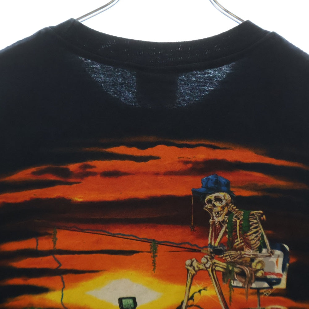VINTAGE(ヴィンテージ) 00s Someday My Fish Will Come TEE 両面プリント半袖Tシャツ カットソー ネイビー