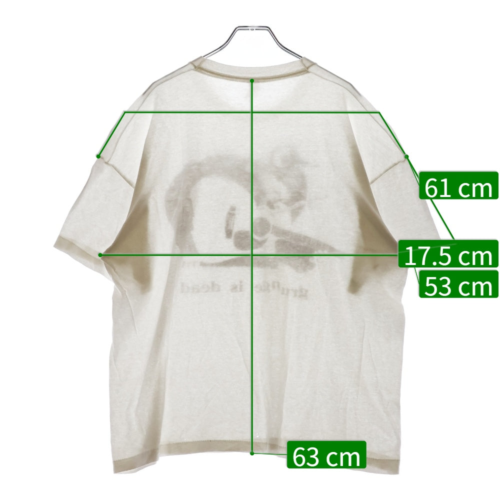 VINTAGE(ヴィンテージ) 90s NIRVANA KURT COBAIN GRUNGE IS ニルヴァーナ カートコバーン Tシャツ 半袖カットソー ホワイト