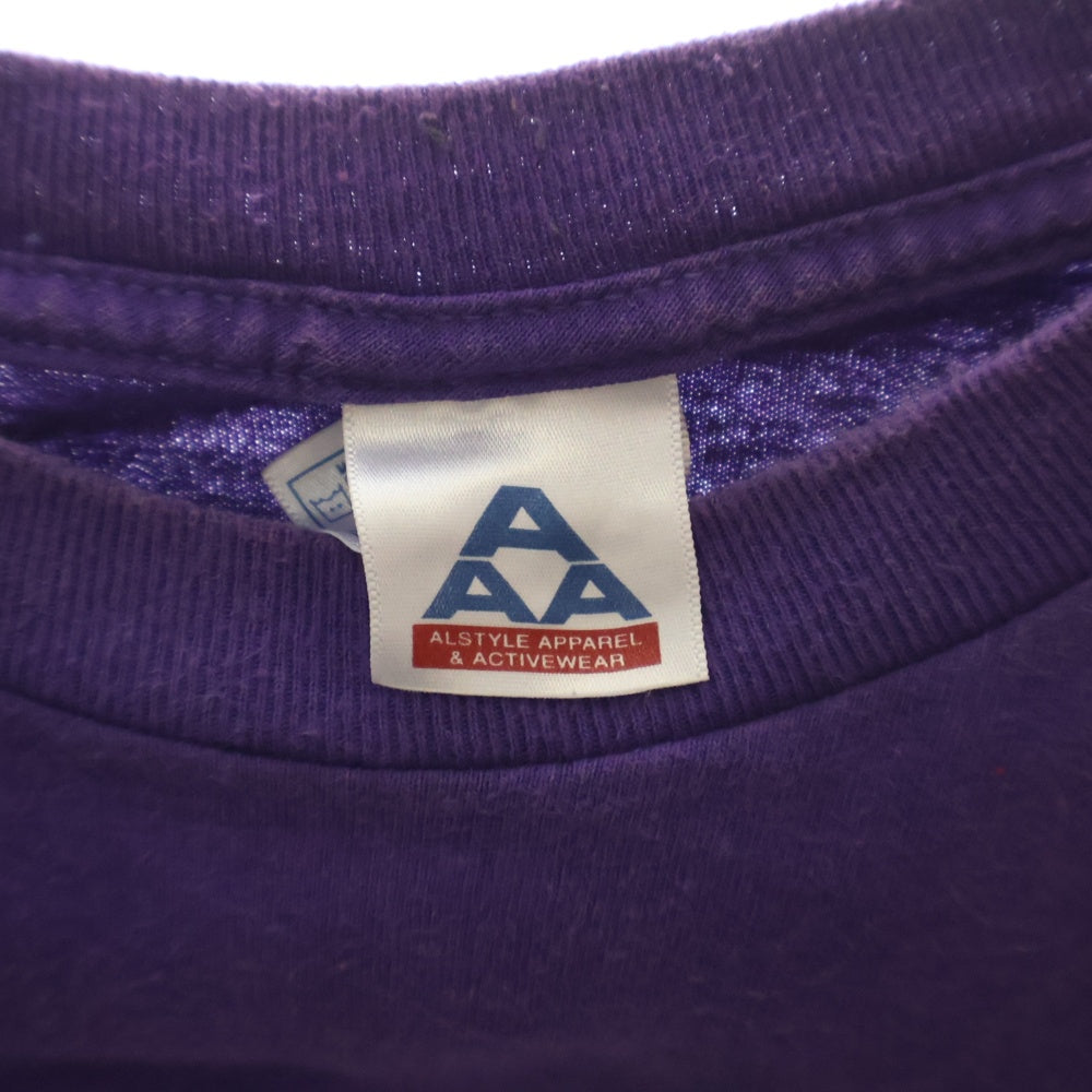 VINTAGE(ヴィンテージ) 90s DINOSAUR Jr TEE ダイナソージュニア 両面プリント半袖Tシャツ カットソー パープル
