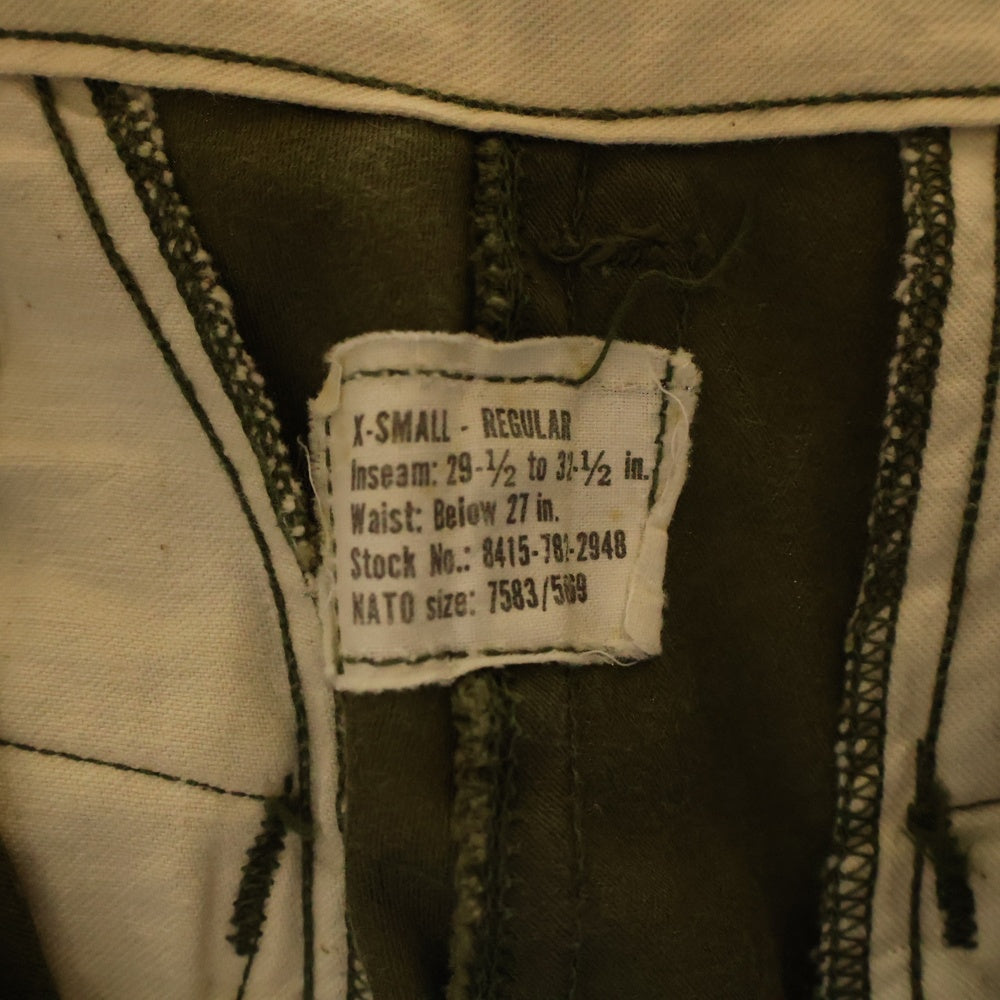 VINTAGE(ヴィンテージ) 70s M-65 US ARMY フィールド カーゴ パンツ カーキ